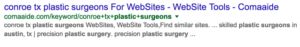 Plastic Surgery Google Results2